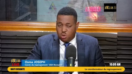 Osma Joseph swete tout sektè mobilize pou rive moralize lavi politik