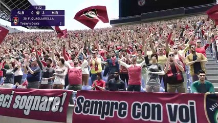 PES 2021 Master League – International Championship AC Milan vs Benfica  European Giants Clash!