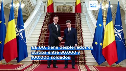 Rutte, en su visita a Rumanía: "No exageremos" con la retirada de tropas de EE.UU.