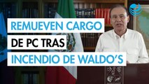 Remueven al titular de Protección Civil en Sonora tras incendio en tienda Waldo’s en Hermosillo