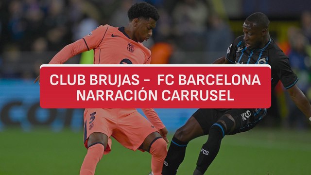 RESUMEN Y GOLES del BRUJAS 3 - FC BARCELONA 3: Locura absoluta en BRUJAS | Carrusel