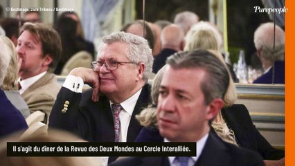 Nouvelle soirée d'exception pour Marc Ladreit de Lacharrière, entouré de plusieurs personnalités de renom
