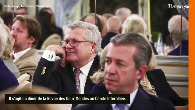 Nouvelle soirée d'exception pour Marc Ladreit de Lacharrière, entouré de plusieurs personnalités de renom