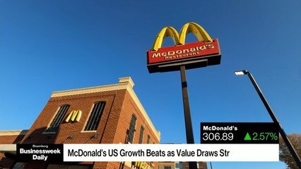 McDonald's US Growth Beats as Value Draws Strapped Diners