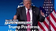 Trump Preforms His Dance in Miami