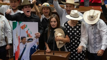 Grecia Quiroz, viuda de Carlos Manzo nueva presidenta municipal de Uruapan