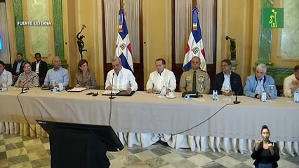 Abinader anuncia medidas para enfrentar daños de la tormenta Melissa