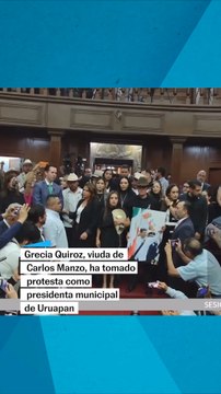URUAPAN | Grecia Quiroz, viuda de Carlos Manzo nueva presidenta municipal de Uruapan | EL PAÍS