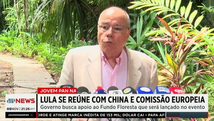 Lula se reúne com China e União Europeia em preparação para a COP30