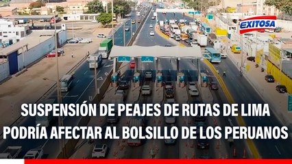 Rutas de Lima podría demandar al Estado por incumplimiento de la MML en contrato sobre peajes