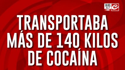 Se estrelló una camioneta narco en Salta