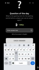 06 November Dropee question of the day