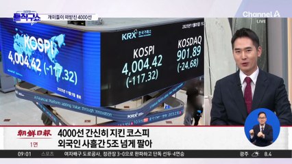 4000선 지켜낸 개미…‘AI 거품론’ 외국인 투매 받아내