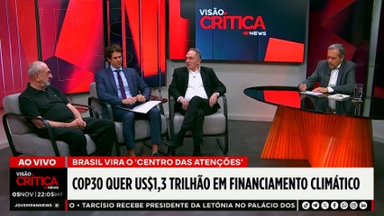 COP30: Secretário de Mudanças Climáticas comenta possíveis impactos da ausência dos EUA | VISÃO CRÍTICA