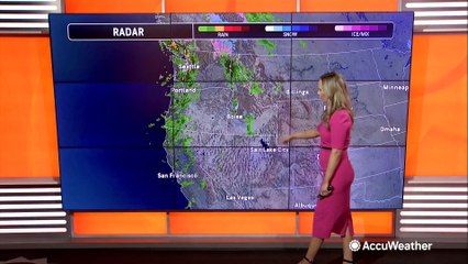 Late-week storm soaks the Pacific Northwest