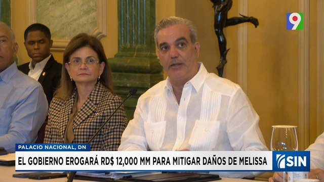 Abinader destina RD$12,000 millones para apoyar sectores afectados por lluvias | Emisión Estelar SIN