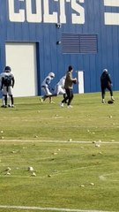 Sauce Gardner joins the Colts for his first day of practice