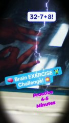 👿Powerful🧠Brain🧠🙇Exercise💪🏼🏋🏼Challenge💥💥