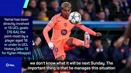 'It's not easy' - Flick on Yamal's ongoing injury