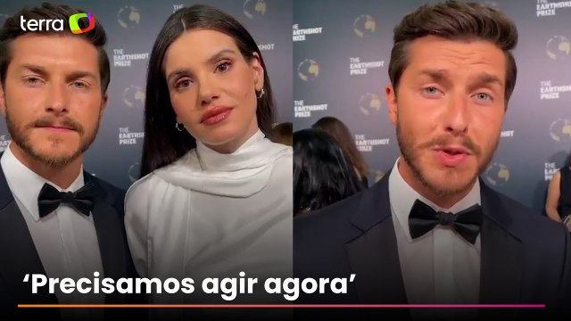 Klebber Toledo e Camila Queiroz falam sobre importância de práticas sustentáveis