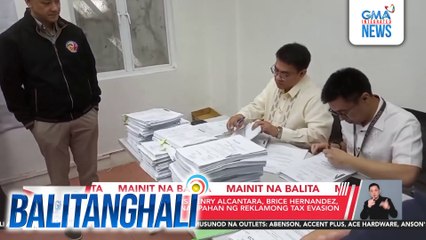 Dating DPWH engineers Henry Alcantara, Brice Hernandez, at Jaypee Mendoza, sinampahan ng reklamong tax evasion ng BIR | Balitanghali