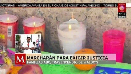 Familiares de la Guardería ABC marchan exigiendo justicia por el incendio en la tienda Waldo´s