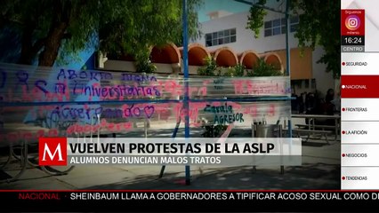Estudiantes exigen la destitución de maestras de la UASLP por abuso de autoridad contra Sofía Vargas