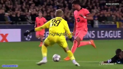 Highlights Club Brugge vs Barcelona