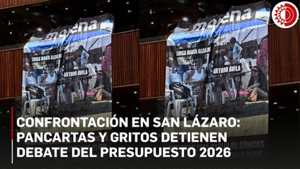 Declaran receso en San Lázaro tras 11 horas de discusión del PEF 2026