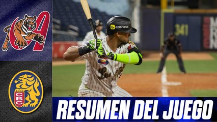 Resumen del juego Tigres de Aragua vs Leones del Caracas | 05 de noviembre de 2025