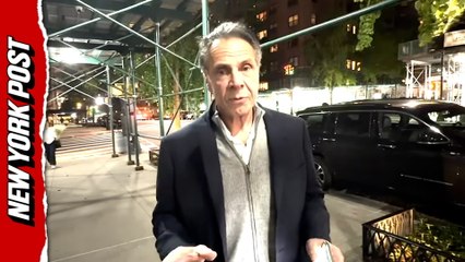 Andrew Cuomo seen for first time since mayoral loss