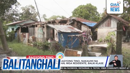 Ilang lumikas dahil sa bagyong Tino, nakauwi na sa kanilang mga tahanan; mga residente, balik-klase at trabaho na | Balitanghali