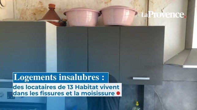 Logements insalubres : des locataires de 13 Habitat vivent dans les fissures et la moisissure