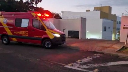 Jovem detido em posse de fios furtados é atendido pelo Siate na Delegacia