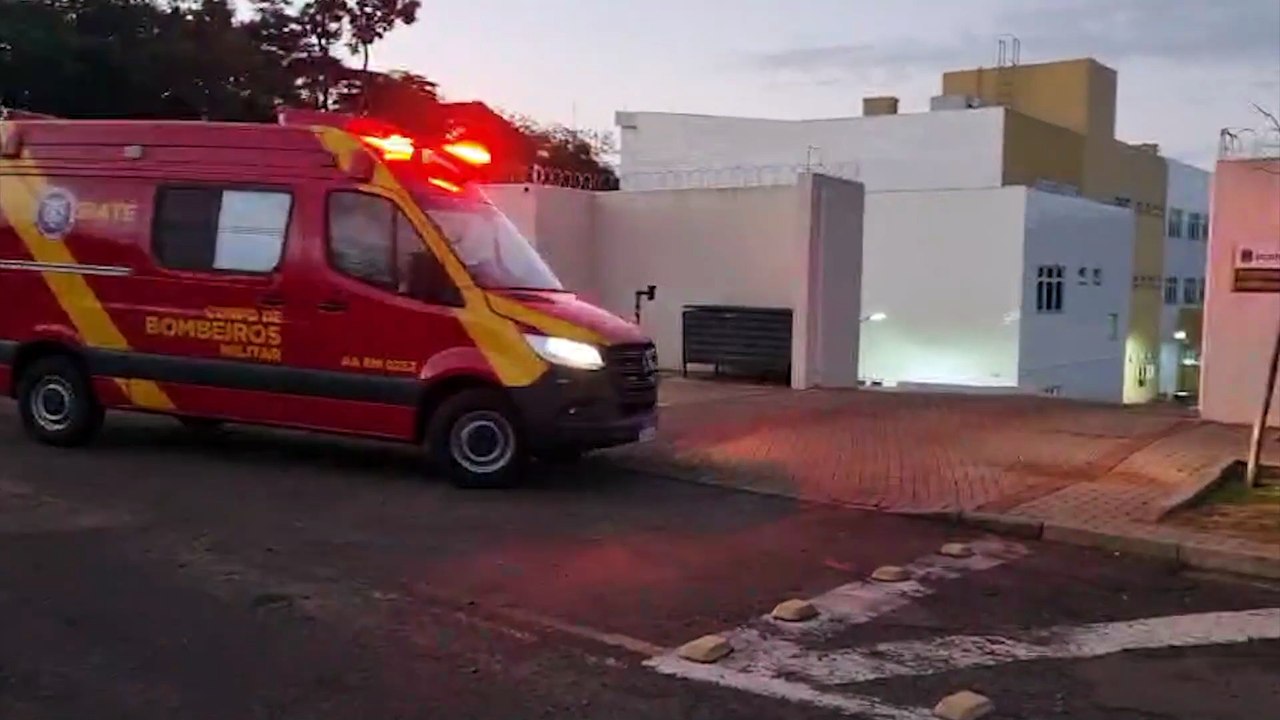 Jovem detido em posse de fios furtados é atendido pelo Siate na Delegacia