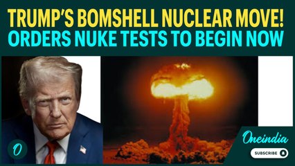 US Breaking: Trump ORDERS Nuke Tests to Begin ‘NOW’; SHOCKING Move Triggers War With Russia, China