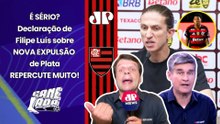 BIZARRO??? "OLHA o que o Filipe Luís FALOU da EXPULSÃO do Plata, cara! ISSO é..." Flamengo DEBATIDO!