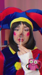 Make your own Digital Circus lollipop holder 🎪🍭✨ #papercraft #diy