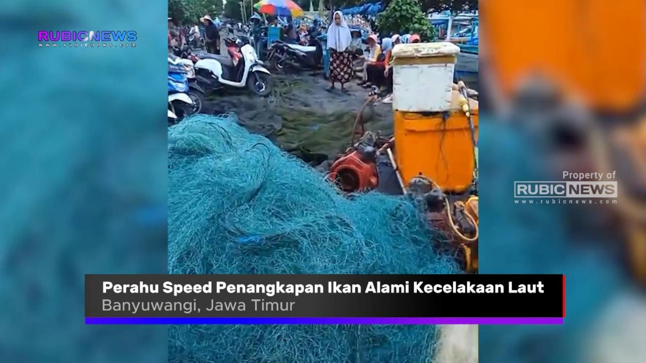 Perahu Speed Penangkapan Ikan Alami Kecelakaan Laut Kerugian Ditaksir Rp 30 Juta, Selain Kendala Cuaca Ini Penyebab Lain yang Dihadapi Nelayan Muncar
