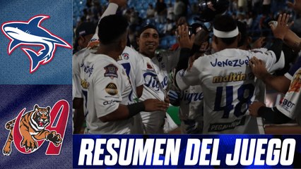 Resumen del juego Tiburones de La Guaira vs Tigres de Aragua | 06 de noviembre de 2025. 🔥⚾