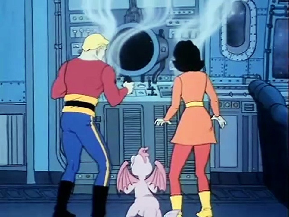 The New Adventures of Flash Gordon  25 Flash Back, animation,   フラッシュ・ゴードン  アニメーション