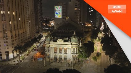 Aktivis Brazil paparkan mesej protes cahaya menjelang COP30