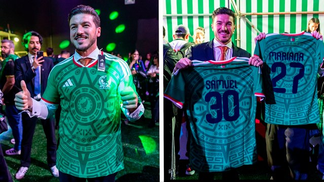 Samuel García presume su playera de la Selección Mexicana y quiere el 5.º juego en Monterrey