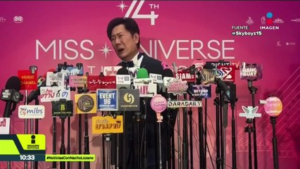 Entre lágrimas, Nawat Itsaragrisil se disculpa con Fátima Bosch, Miss México