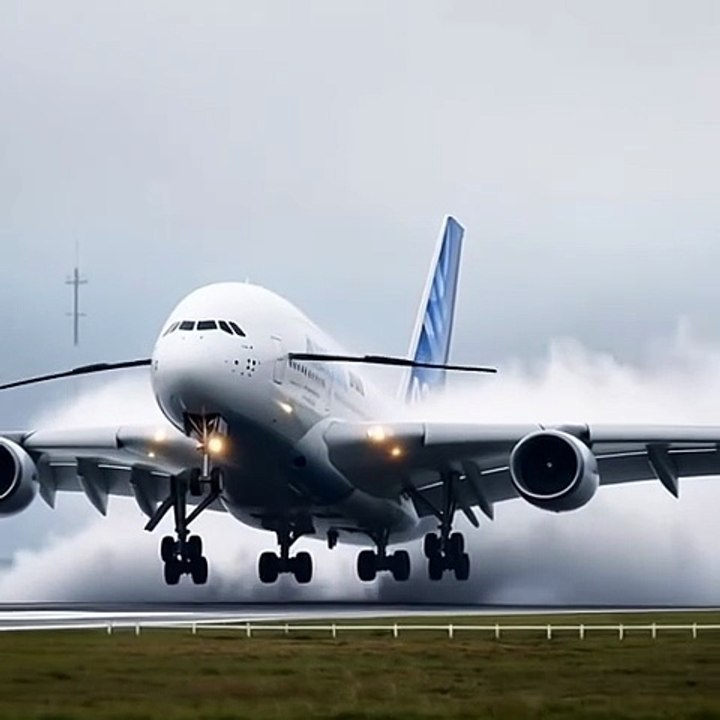 A380 ✈️ Takeoff POWER! 💥 Watch the Giant Jet Lift Off 🚀