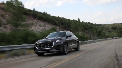 2025 Audi Q8 TFSI Preview in Samurai Grey Metallic
