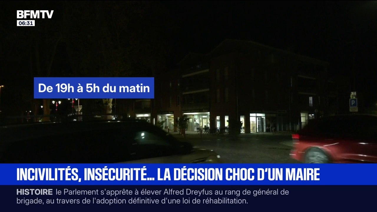 Incivilités, insécurité...Près de Toulouse, un maire décide d'installer un couvre-feu