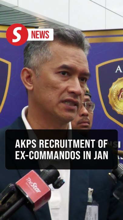 AKPS to recruit military veterans starting Jan next year