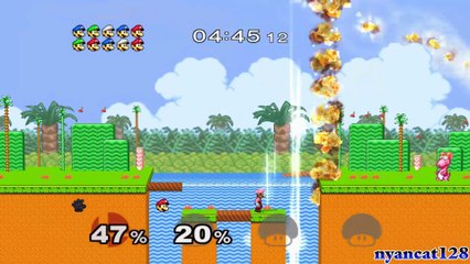 Super Smash Bros. Melee: Classic Mode as Metal Master Hand