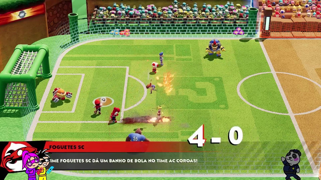 Mario Strikers: Battle League - O Gol de Ouro Sofrido